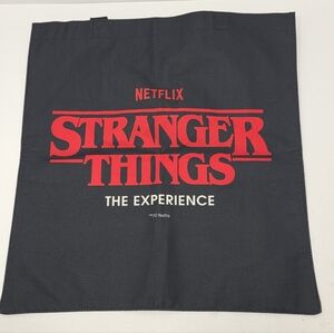 Netflix Stranger Things Experience Black Tote